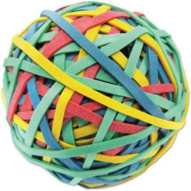 Alt view image 8 of 11 - Universal Rubber Band Ball 3" Size 2 3/4" Length 260 Bands 00460