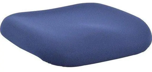 Alt view image 4 of 11 - Lorell Premium Seat - Navy - Fabric - 1 Each