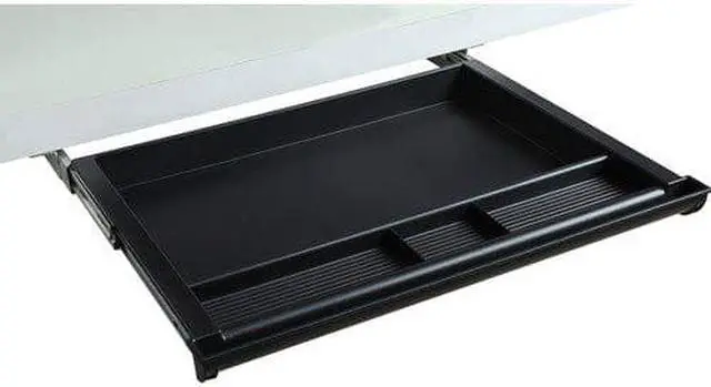 Alt view image 5 of 11 - Lorell Workstation Drawer 4-Compartment 20-1/2"x16" Black 82092
