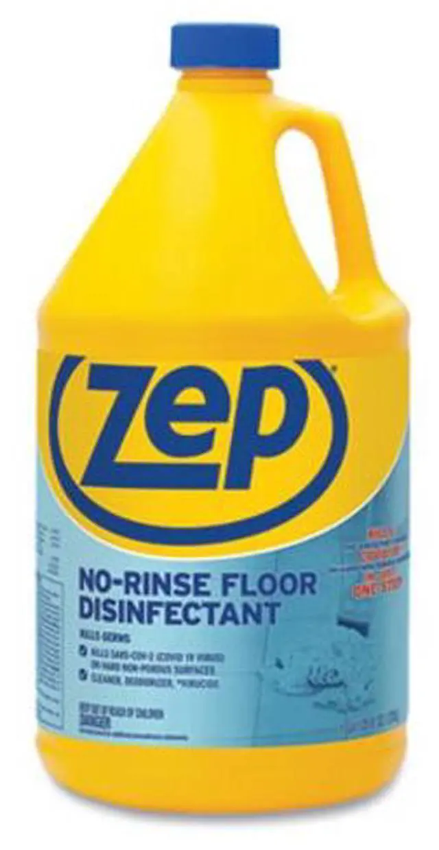 Alt view image 7 of 9 - Zep Commercial No Rinse Floor Disinfectant 4 EA/CT
