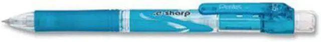 Alt view image 8 of 11 - Pentel .e-Sharp Mechanical Pencil .5 mm Sky Blue Barrel AZ125S