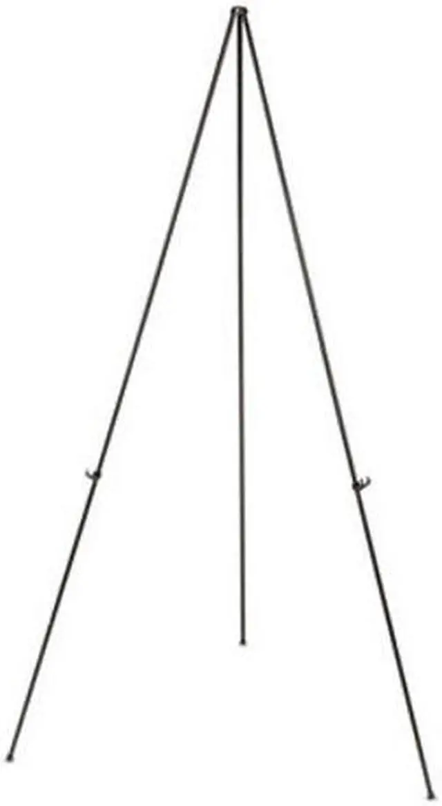 Alt view image 10 of 20 - UNIVERSAL Instant Setup Foldaway Easel Adjusts 15" to 61" High Steel Black 43029