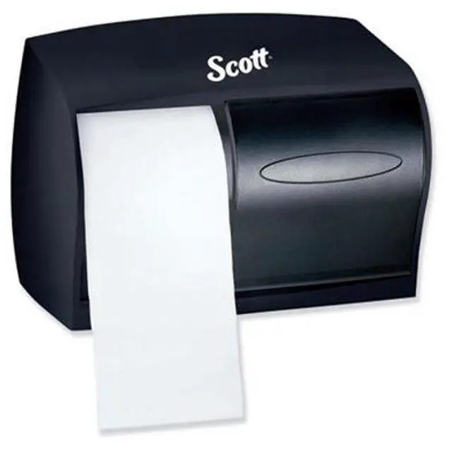 Alt view image 10 of 20 - Scott® Essential Single Roll Toilet Paper Dispenser 09604