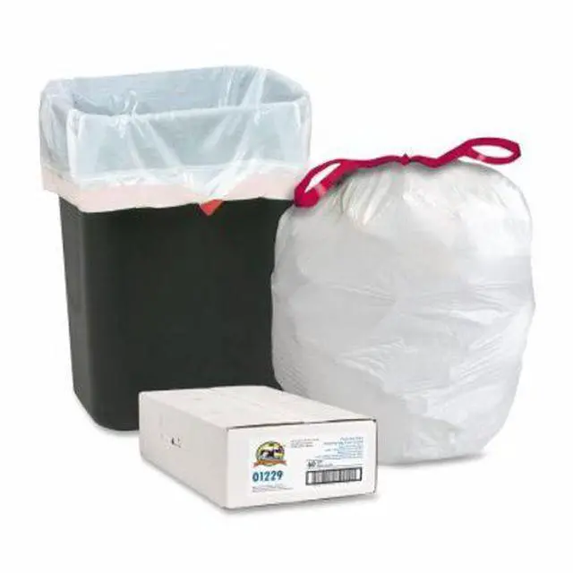 Alt view image 14 of 14 - Genuine Joe Trash Can Liners 13 Gal. 0.9mil 24"x25-1/8" 60/CT WE 01229