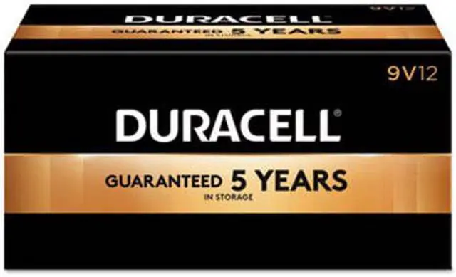 Alt view image 5 of 12 - DURACELL MN1604BKD Duracell CopperTop 9V Alkaline Battery, 12 PK, 9VDC
