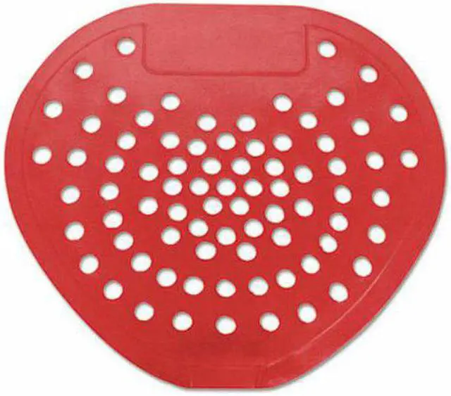 Alt view image 7 of 9 - Health Gards Urinal Screen, Red, Cherry, 144 per Carton