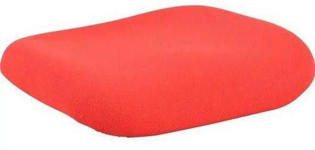 Alt view image 3 of 11 - Lorell Premium Seat - Red - Fabric - 1 Each