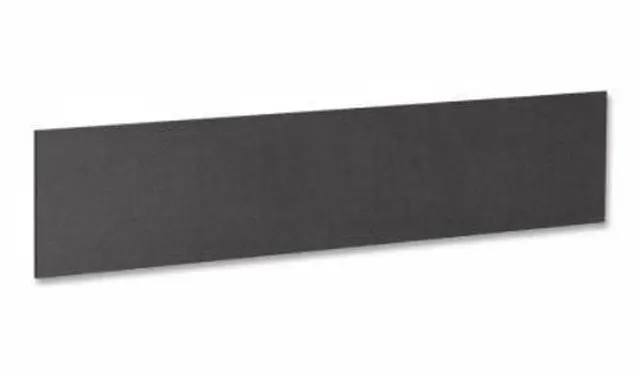 Alt view image 5 of 8 - Lorell Essentials Series Hutch Tackboards - 16.50" Height x 45" Width - Black Fabric Surface - Laminated - 1 / Each  LLR