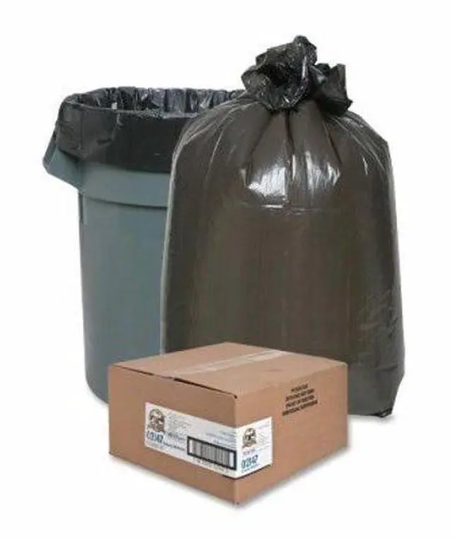 Alt view image 14 of 14 - Genuine Joe Two-Ply Can Liner 7-10Gal. 0.6mil 24"x23" 500/PK BNBK 02147