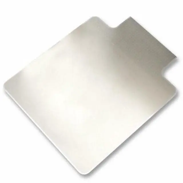 Alt view image 10 of 11 - Lorell Low Pile Chairmat 45"x53" Wide Lip 25"x12" Clear 69158