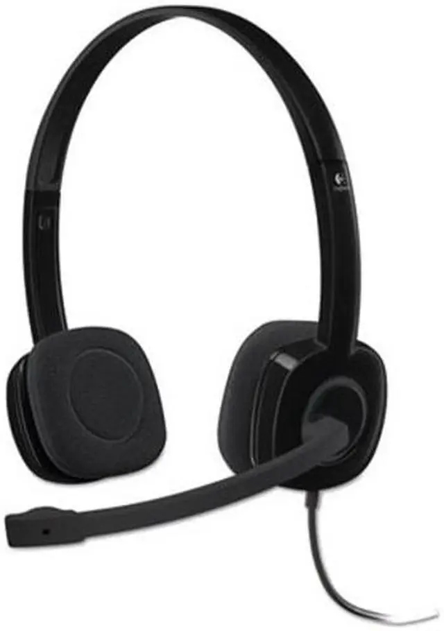 Alt view image 18 of 20 - LOGITECH 981-000587 LOGITECH STEREO HEADSET H151