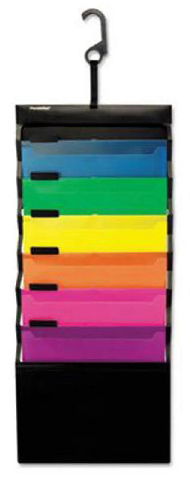Alt view image 8 of 15 - Tops  52891 Pendaflex Desk Free Hanging Organizer, Letter - 8.50" x 11" Sheet Size - 6 Pocket(s) - Polypropylene - Assorted - 1 Each