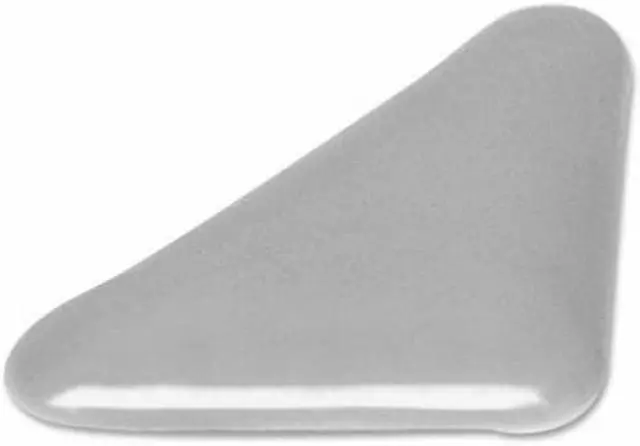 Alt view image 4 of 4 - Lorell File Cabinet Sliders Triangle 4/PK Gray 49326