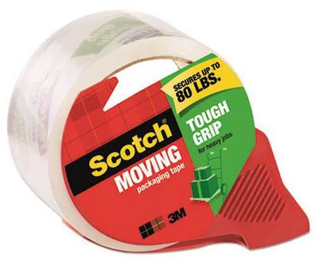 Alt view image 5 of 9 - 3M 3500-RD Tough Grip Moving Tape with Dispenser
