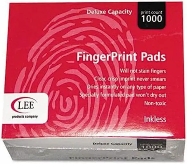 Alt view image 4 of 4 - Inkless Fingerprint Pad 2.25" x 175" Black 12/Pack 03127