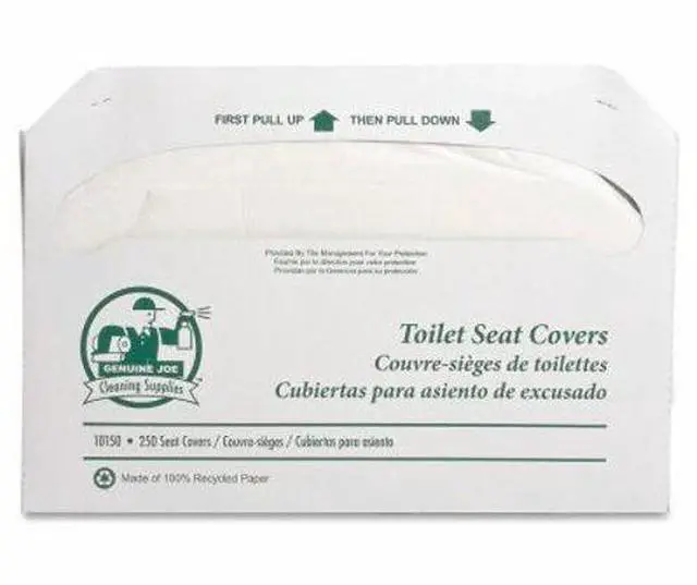 Alt view image 4 of 5 - Genuine Joe Toilet Seat Cover