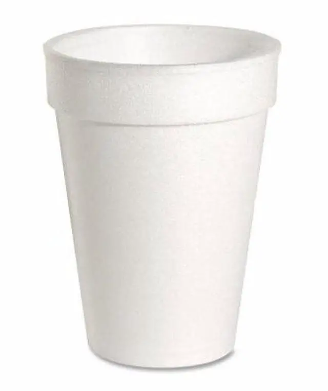 Alt view image 6 of 7 - Foam Cups 10 oz. 1000/CT White