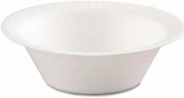 Alt view image 2 of 4 - Non-Laminated Foam Plastic Bowls, 5-6 Ounces, White, Round, 125/Pack