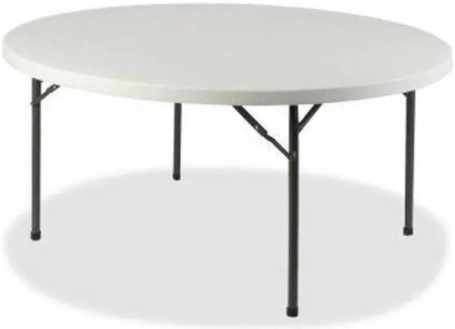 Alt view image 10 of 10 - Banquet Table, Round, 250 lb Capacity, 48"x48"x29-1/4", PM