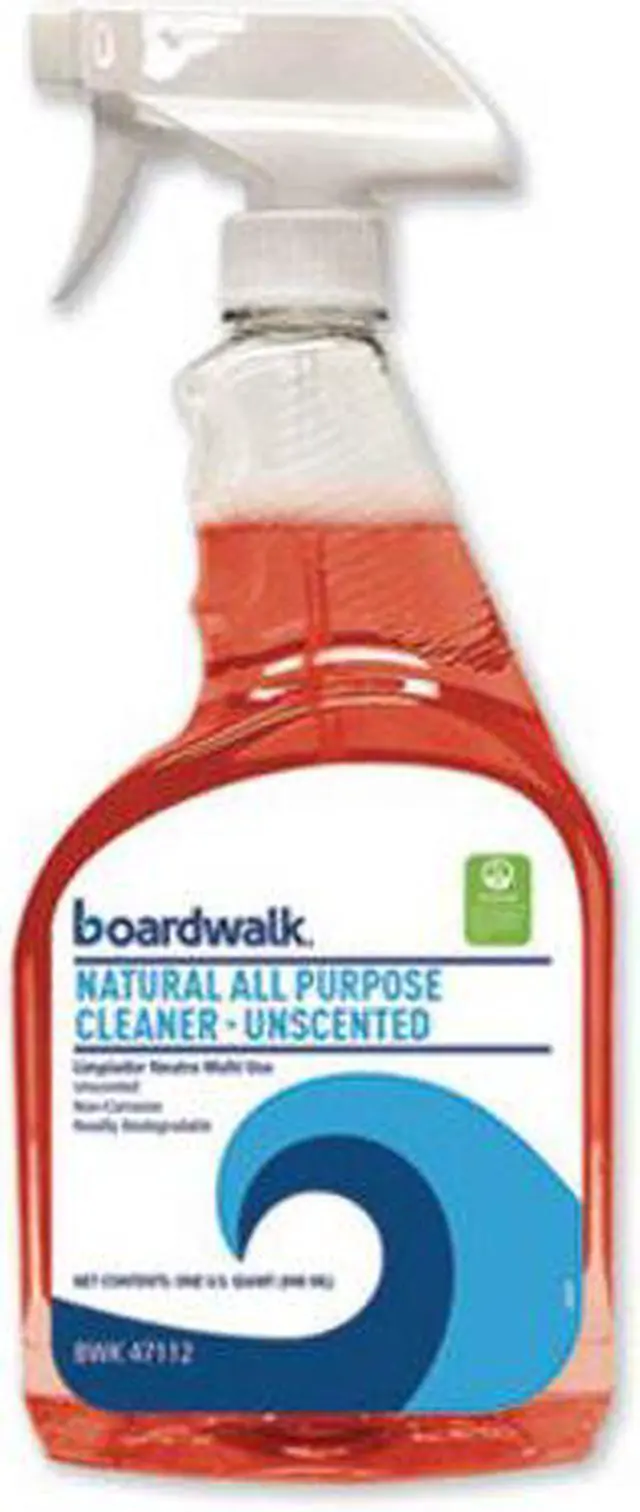 Alt view image 4 of 4 - Boardwalk BWK47112EA Natural All Purpose Cleaner, Unscented, 32 oz. Spray Bottle