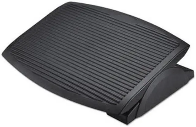 Alt view image 8 of 13 - Alera Ergo Tilt Footrest 13 3/4w x 17 3/4d x 3 3/8 to 5 1/8h Black FS312