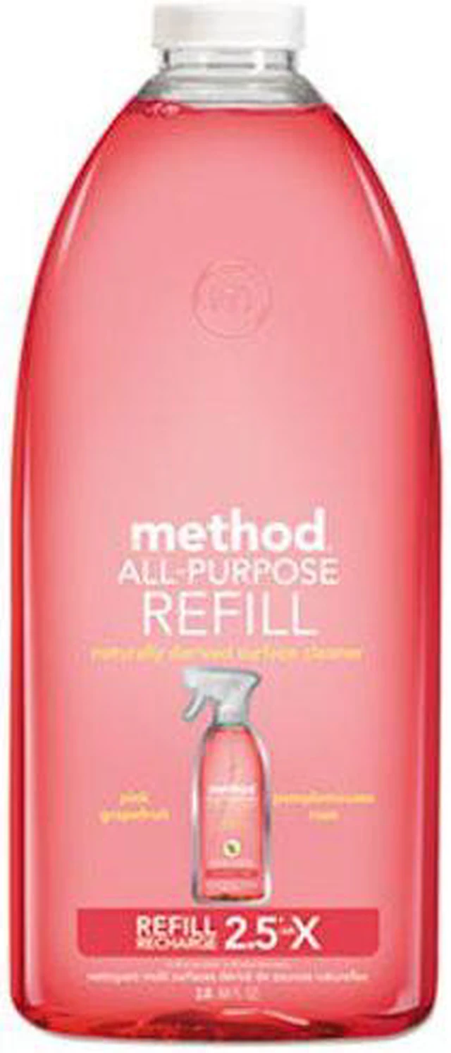 Alt view image 4 of 5 - Method MTH01468 All Surface Cleaner, Grapefruit Scent, 68 oz. Plastic Bottle, 6 / Carton