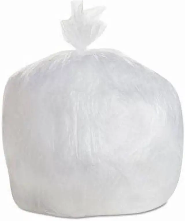 Alt view image 2 of 3 - GEN 303610 High-Density Can Liner, 30 x 36, 30-Gallon, 10 Micron Equivalent, Clear, 25/Roll, 20Rolls/Carton, 1 Carton