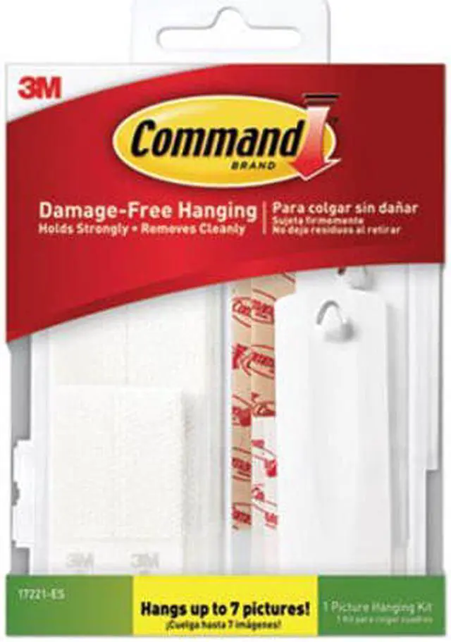 Alt view image 5 of 13 - Command Picture Hanging Kit, Assorted Sizes, 24 Pieces/Pack 17221ES