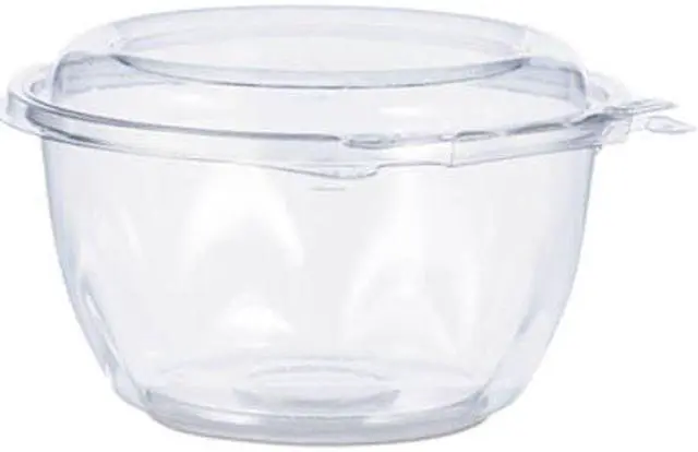 Alt view image 4 of 5 - Dart Bowls Attached Lid 16 oz. 5-1/5"Dia x 3-1/10" 240/CT CL CTR16BD