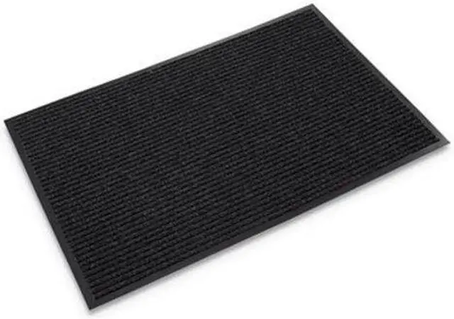 Alt view image 3 of 11 - Needle-Rib Wiper/Scraper Mat, Polypropylene, 48 x 72, Charcoal