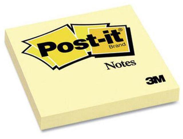 Alt view image 3 of 12 - Post-it Notes 3  x 3  Canary Yellow 1 Pad 394221