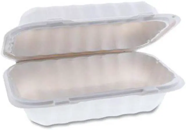 Alt view image 4 of 7 - Pactiv Evergreen Container,Hoagie,9"x6",Wh YCN80961