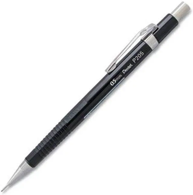 Alt view image 9 of 12 - Pentel Pencil,Mech,.5mm,Bk P205A
