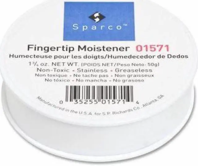 Alt view image 11 of 11 - Sparco Fingertip Moistener Nonskid Back 1-3/4 oz. 01571