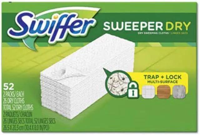 Alt view image 3 of 3 - Dry Refill Cloths, White, 10 2/5" x 8", 52/Box, 3 Boxes/Carton 81216