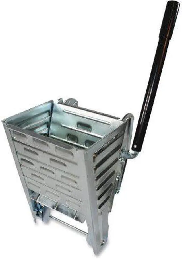 Alt view image 3 of 4 - Genuine Joe Metal Squeeze Wringer - Rust Resistant - Steel - Metallic - 1 Each