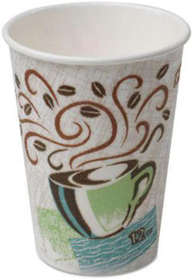 Alt view image 3 of 6 - DIXIE 5342CDSBP Disposable Hot Cup, 12 oz., White, PK960