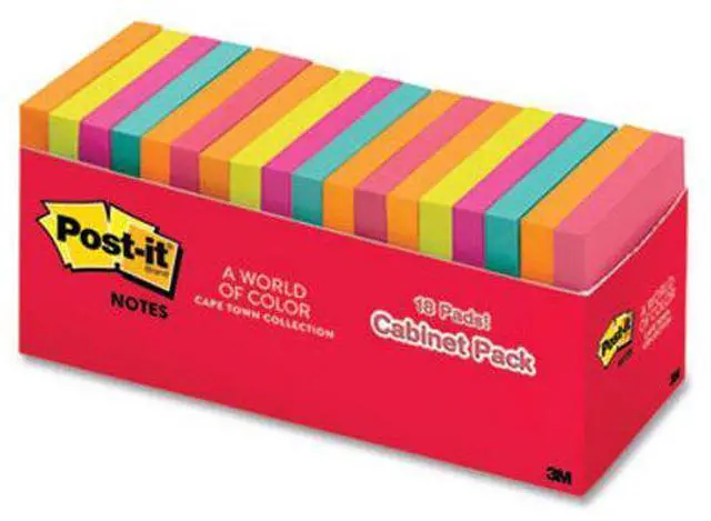 Alt view image 17 of 19 - Post-it Pop-up Notes 3x 3 Cape Town Collection 100 Sheets R33018CTCP