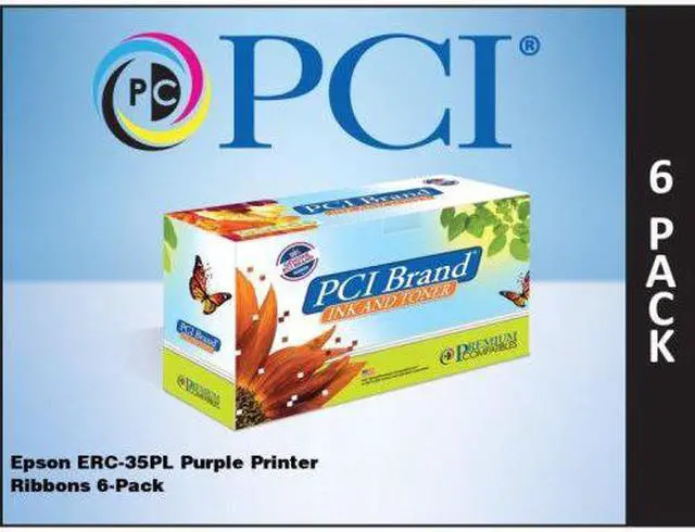 Alt view image 3 of 3 - Premium Compatibles ERC35PLPC Ribbon (ERC35) - Purple