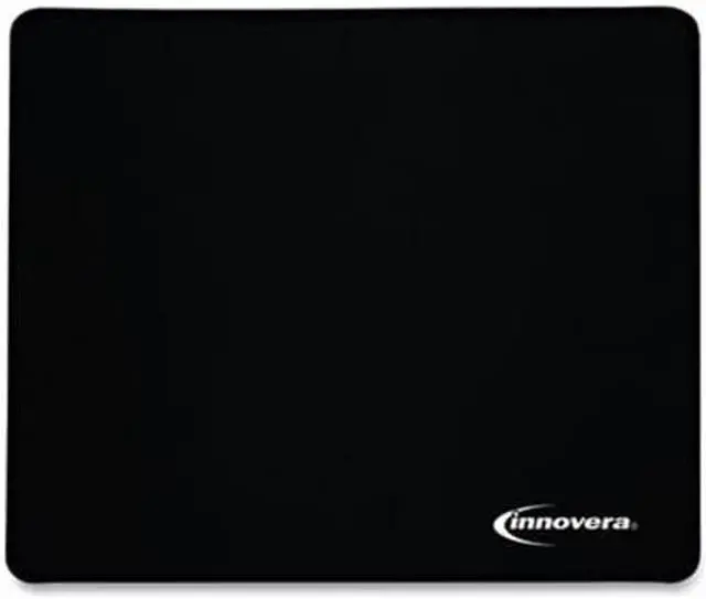 Alt view image 16 of 20 - Innovera Large Mouse Pad Nonskid Base 9 7/8 x 11 7/8 x 1/8 Black 52600