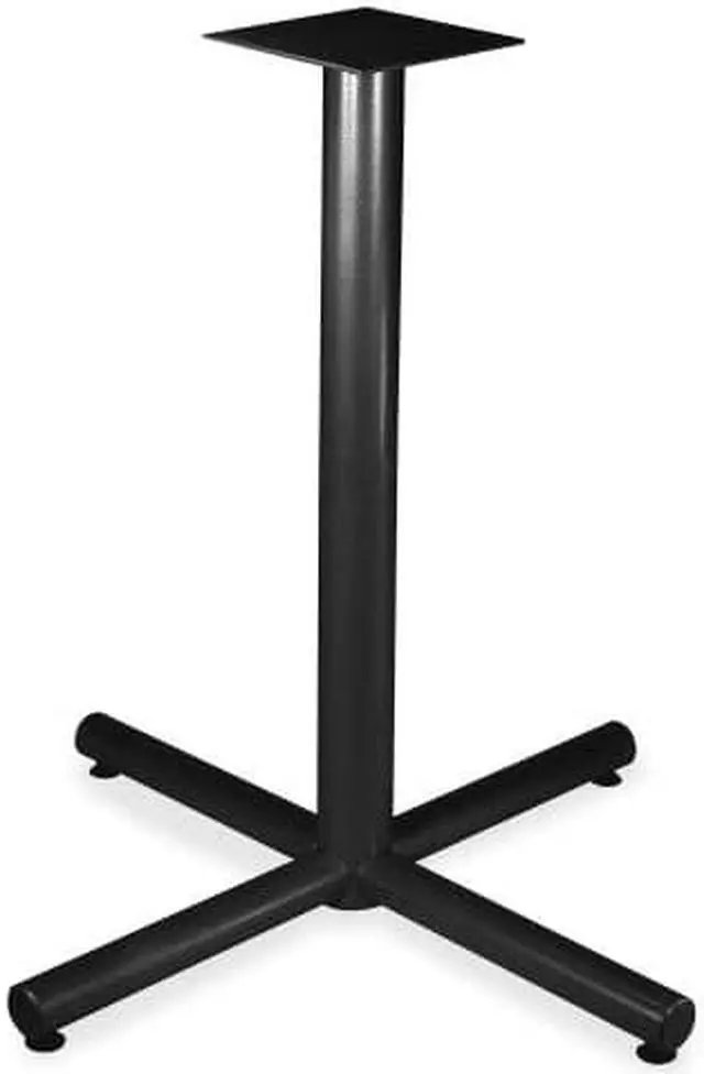 Alt view image 4 of 5 - Lorell Hospitality Table Bistro-hgt X-leg Table Base - X-shaped Base - 32" Height x 40.75" Width - Assembly Required LLR