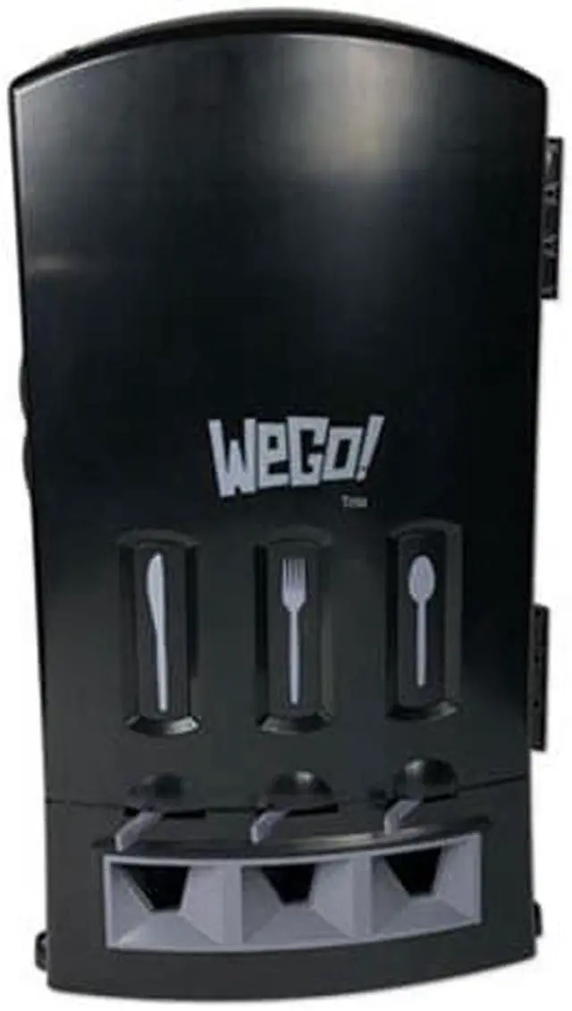 Alt view image 5 of 5 - Team Three Group Dispenser, 13.39" X 15.75" X 23.62" Black 56102200
