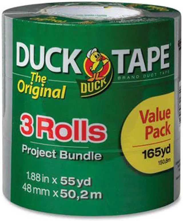 Alt view image 7 of 10 - Duck Tape Brand Original Strength Duct Tape Silver 1.88" X 55 Yards 24338439