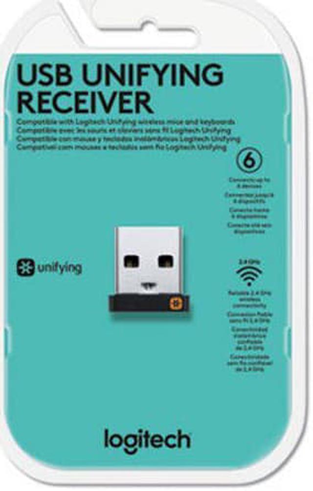 Alt view image 17 of 20 - Logitech Wireless Mouse / Keyboard USB Unifying Receiver