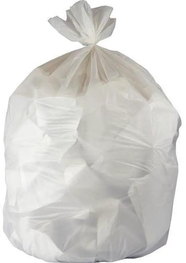 Main image of Genuine Joe Can Liners, 16Gal, 0.4 Mil, 24"X32", 500/Ct, White (GJO02865)