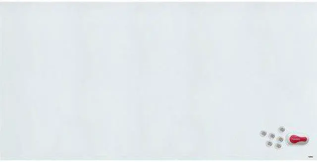 Alt view image 3 of 5 - Lorell® Magnetic Dry-Erase Board, Glass, 48" x 96", Unframed