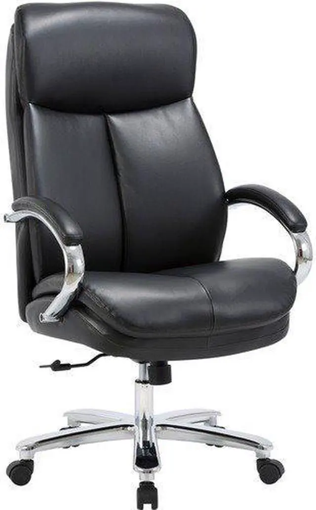 Main image of Lorell High-back Chair, 400 lb Cap, 28-1/2"x30-3/4"x48" , Black (LLR67004)