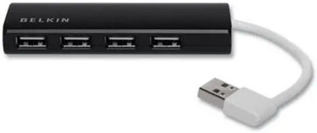 Alt view image 6 of 10 - Belkin Ultra-Slim 4-port USB Hub