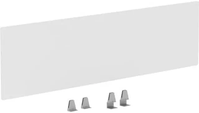 Alt view image 9 of 10 - Lorell Modesty/Privacy Panel f/71-5/8"W Desks 59"x15-3/4" CL 16221