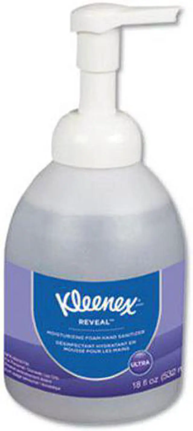 Alt view image 4 of 4 - Kimberly-Clark - 45826 - Ultra Moisturizing Foam Hand Sanitizer, 18 oz Bottle, Clear, 4/Carton